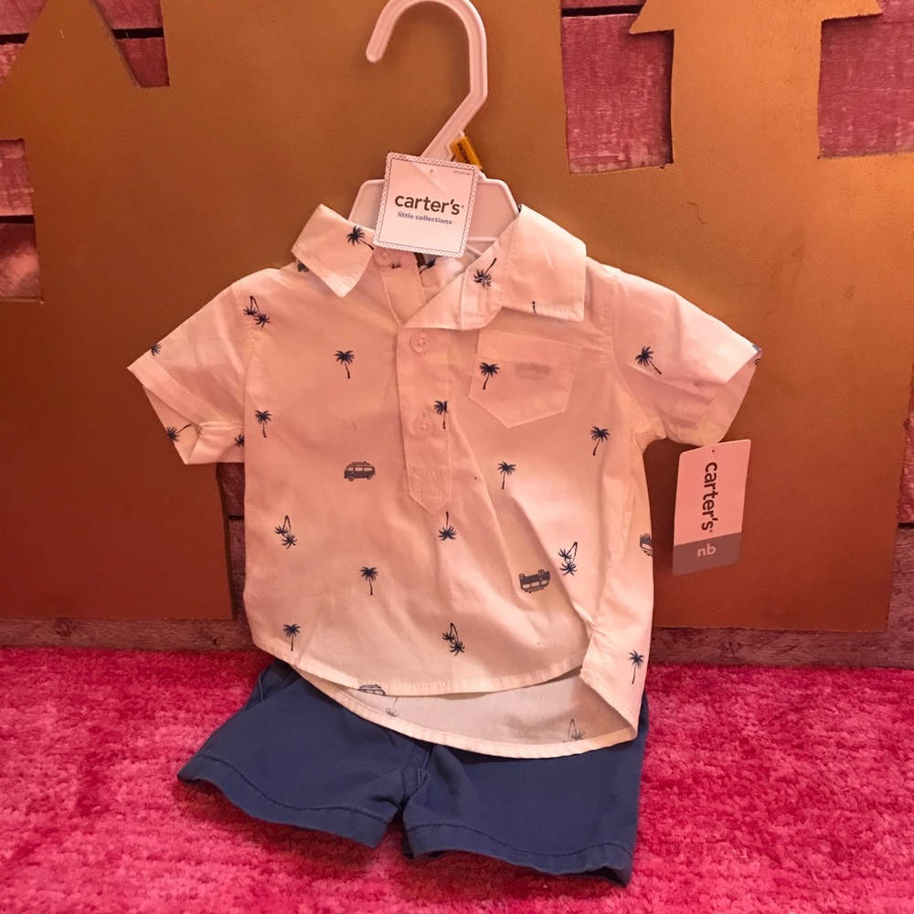 Newborn summer outfit
